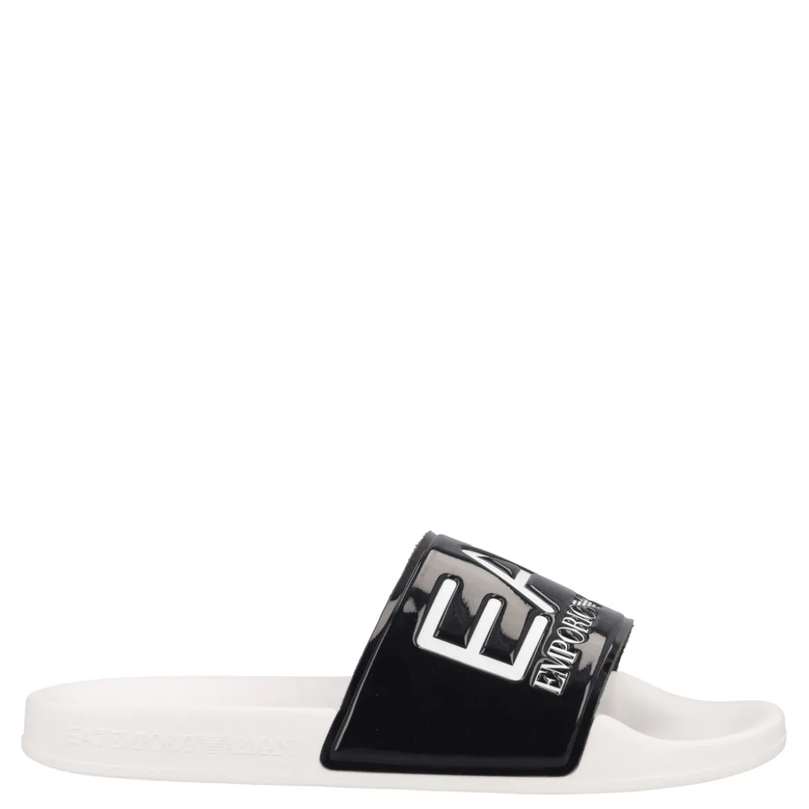 AF15118.FC079 Ciabatte Mare Uomo Bianche e Nere