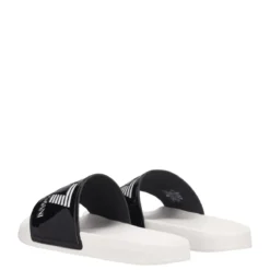 AF15118.FC079 Ciabatte Mare Uomo Bianche e Nere
