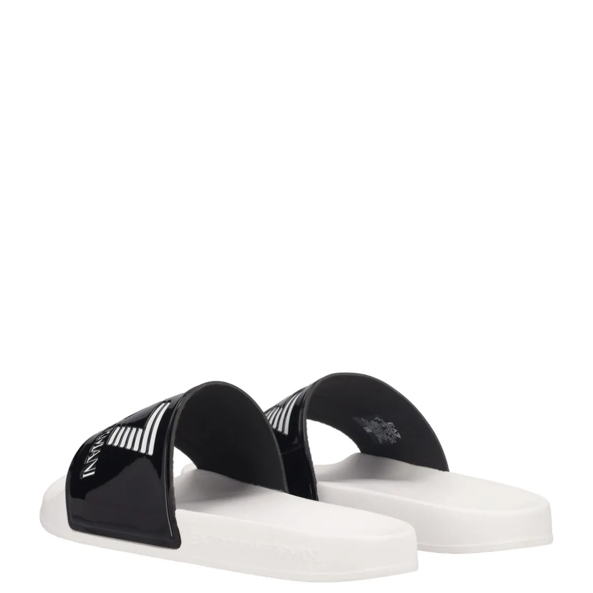AF15118.FC079 Ciabatte Mare Uomo Bianche e Nere