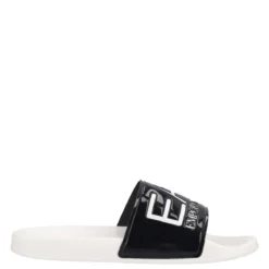 AF15118.FC079 Ciabatte Mare Uomo Bianche e Nere