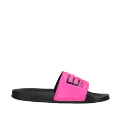 AF15118.M4034 Ciabatte Donna Fucsia Fluo e Nere