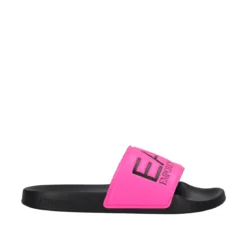AF15118.M4034 Ciabatte Donna Fucsia Fluo e Nere