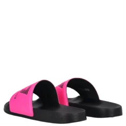 AF15118.M4034 Ciabatte Donna Fucsia Fluo e Nere