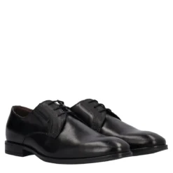 AIRTON Scarpe Eleganti Uomo Nere in Pelle