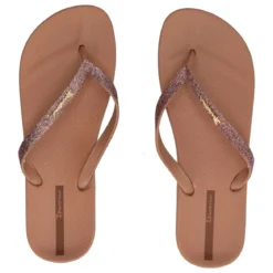 ANAT LOLITA FEM Infradito Donna Glitter Brown