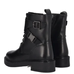 Anfibi Donna Neri in Pelle