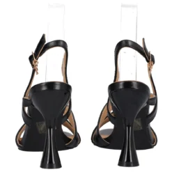 ARETHA Sandali con Tacco Donna Alte 10 cm Nere
