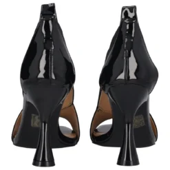 ARETHA Sandali con Tacco Donna Neri Alti 9 cm