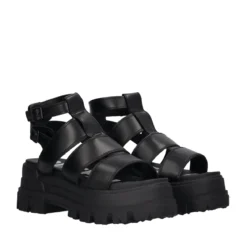ASPHA GLD Sandalo Donna Nero