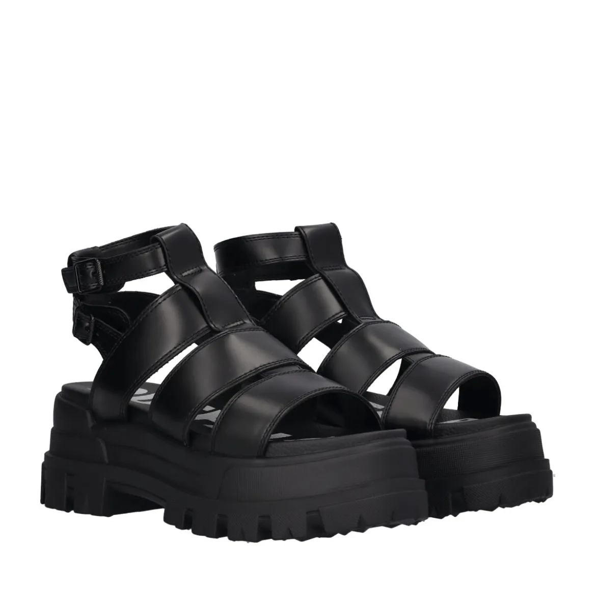 ASPHA GLD Sandalo Donna Nero