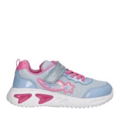 ASSISTER Sneakers Bambina Azzurre e Rosa con Luci