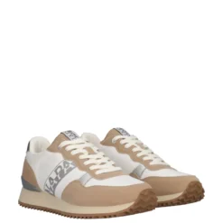 ASTRA 01 Sneakers Donna Beige e Bianche