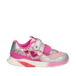 BABY INFINITY LIGHT Sneakers Bambina Rosa e Argento con Luci