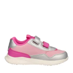 BABY INFINITY LIGHT Sneakers Bambina Rosa e Argento con Luci