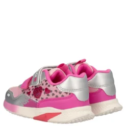 BABY INFINITY LIGHT Sneakers Bambina Rosa e Argento con Luci