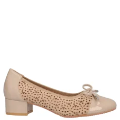 Ballerina con Tacco Donna Beige