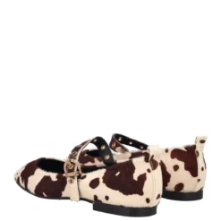 Ballerine Donna Animalier in Pelle