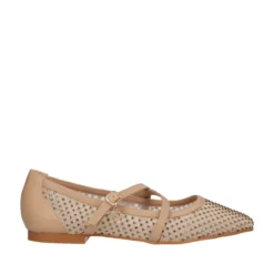 Ballerine Donna beige e Oro