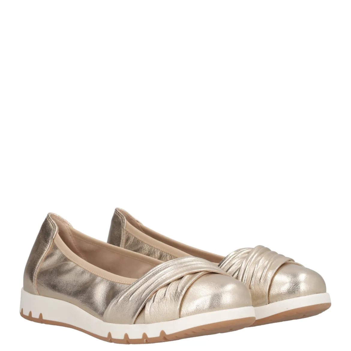 Ballerine Platino Metallizzato
