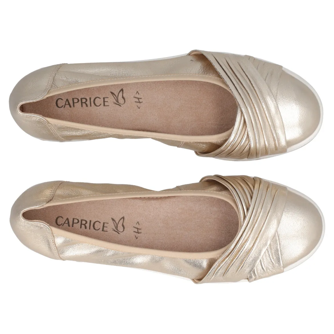 Ballerine Platino Metallizzato