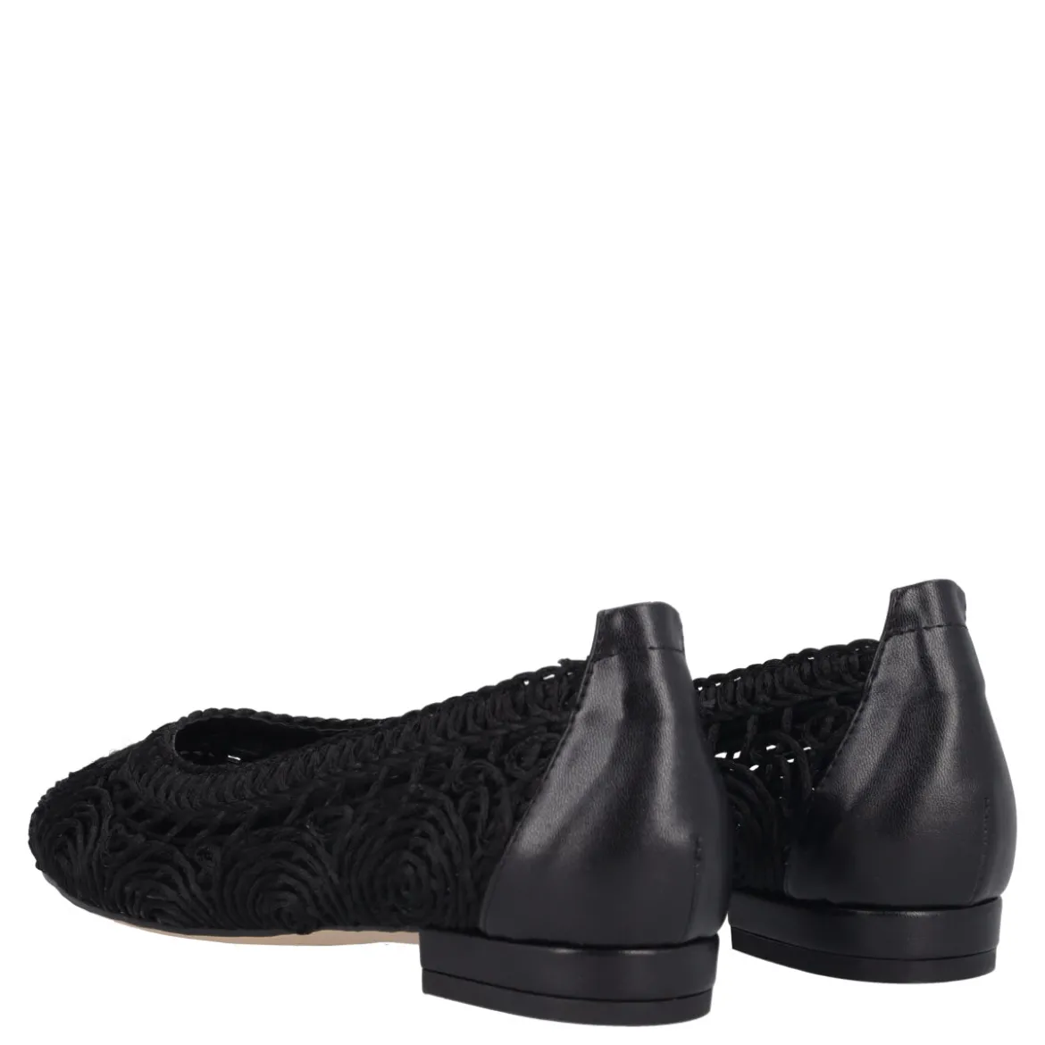 Ballerine Ricamo Nere