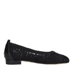 Ballerine Ricamo Nere