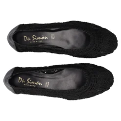 Ballerine Ricamo Nere