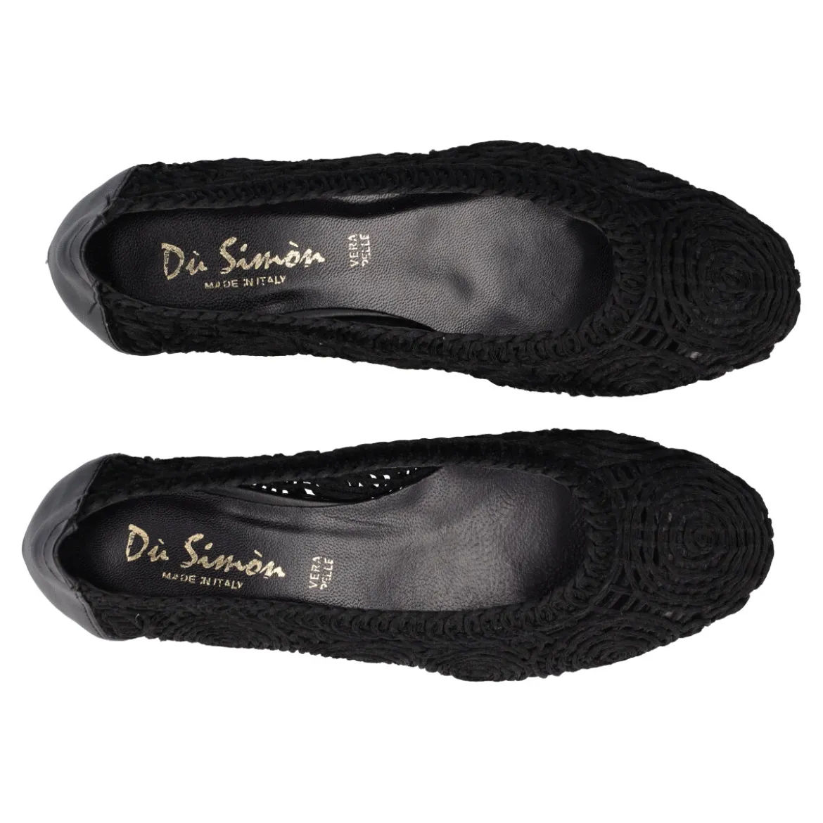 Ballerine Ricamo Nere