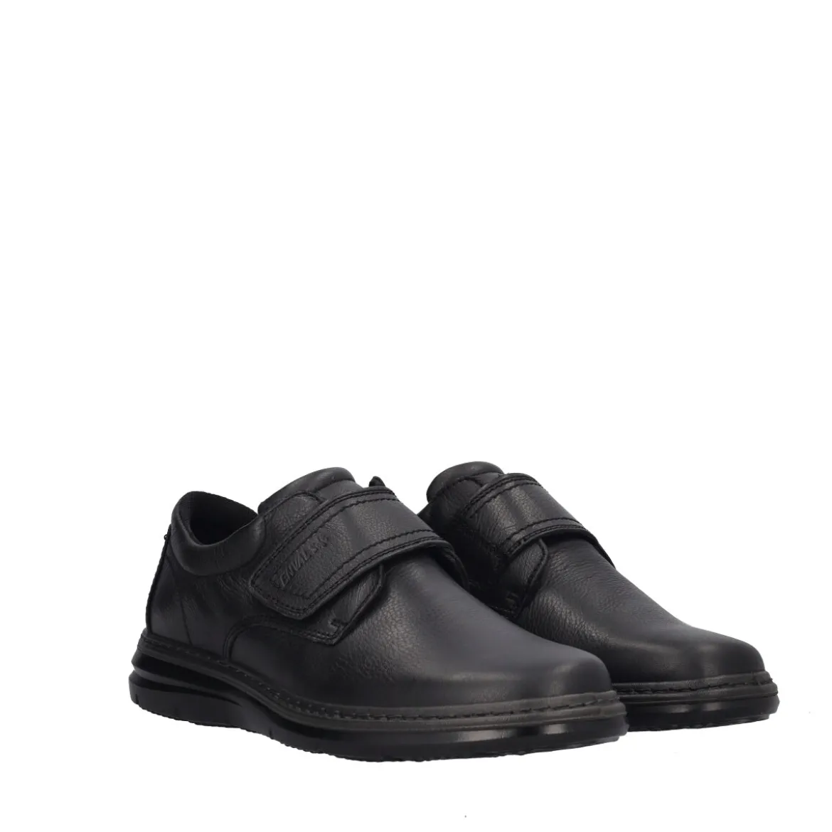 BELFAST Calzature Comfort Uomo Nere in Pelle
