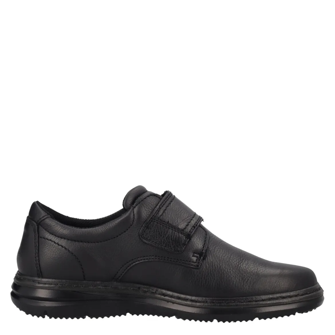 BELFAST Calzature Comfort Uomo Nere in Pelle