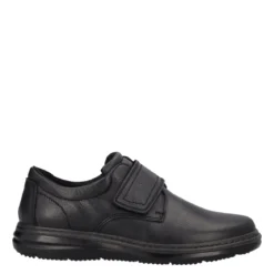 BELFAST Calzature Comfort Uomo Nere in Pelle