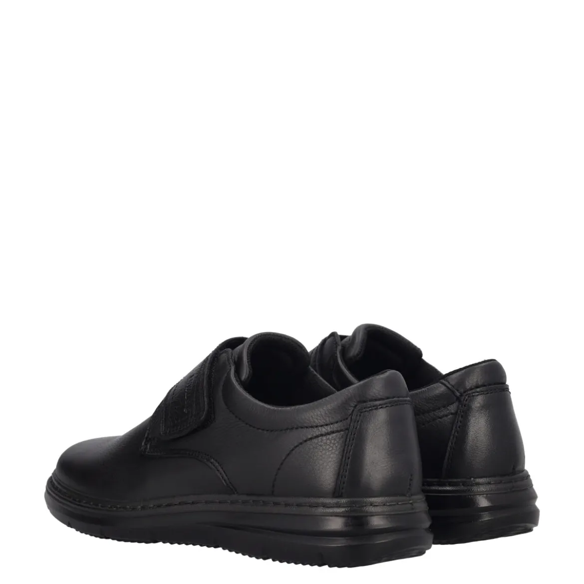 BELFAST Calzature Comfort Uomo Nere in Pelle