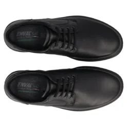 BENNET Stringate Comfort Uomo Nere in Pelle
