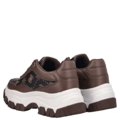 BERRETT2 Sneakers Donna Marroni e Bianche