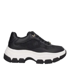 BERRETT2 Sneakers Donna Nere e Bianche