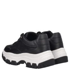 BERRETT2 Sneakers Donna Nere e Bianche