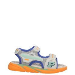 B&G SAND SPORTY Sandali Bambino Grigi