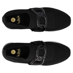 BLACK KNITTED