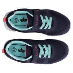 BLAINE Sneakers Bambina Blu, Turchese e Rosa