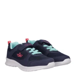BLAINE Sneakers Bambina Blu, Turchese e Rosa