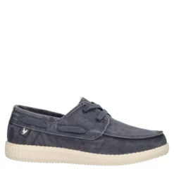 BOAT WASHED Mocassini Uomo Blu