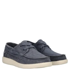 BOAT WASHED Mocassini Uomo Blu