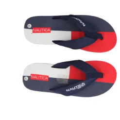 BORA BORA Infradito Uomo Blu, Bianche e Rosse
