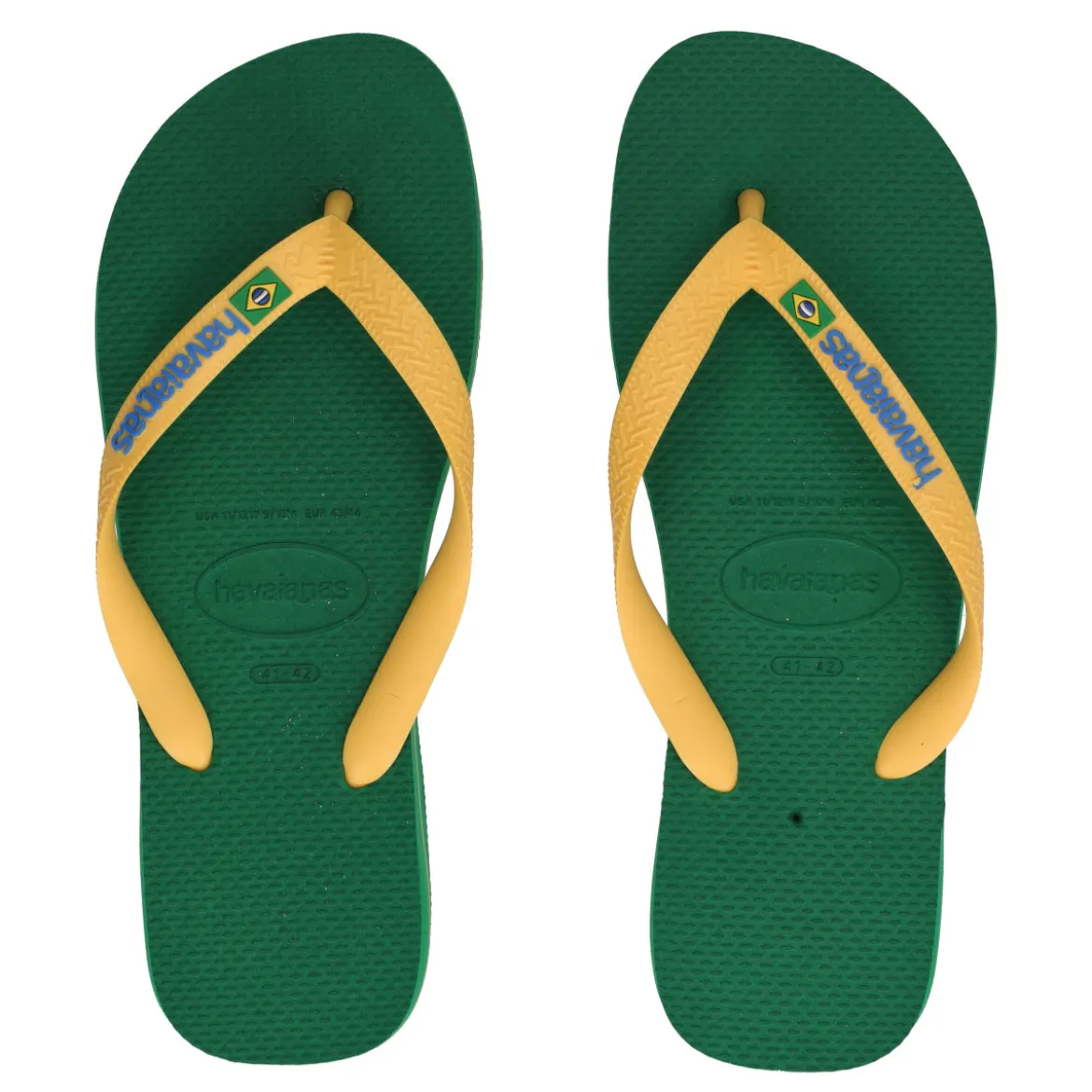 BRASIL LOGO Infradito Uomo Verdi