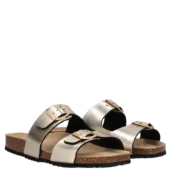 BRIONIA Ciabatte Donna Oro Metallizzato
