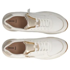 BULMYA Sneakers Donna Off White e Oro
