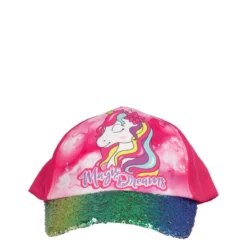 Cappello con Visiera Bambina Fucsia Unicorni Magic Dream