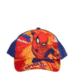 Cappello con Visiera Bambino Blu e Rosso Spider-Man