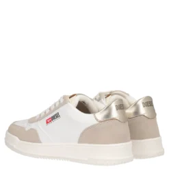 CASCOUN Sneakers Donna Bianche e Oro