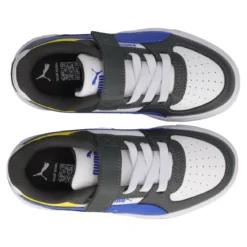 CAVEN III BLOCK AC PS Sneakers Junior Bianche, Grigie e Blu